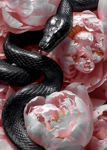 Poster Serpent Floral